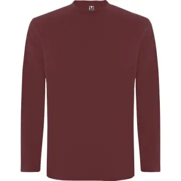 Tricou cu mânecă lungă, material tubular și gât rotund cu 4 straturi - Img 10