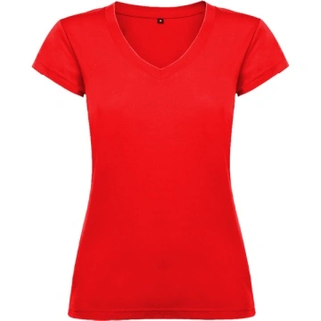 Tricou cu mânecă scurtă damă cu anchior și finisaj cu garnitură canelată - Img 11