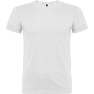 Tricou cu mânecă scurtă şi guler rotund dublu cu elastan - Img 2