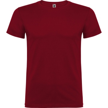 Tricou cu mânecă scurtă şi guler rotund dublu cu elastan - Img 22
