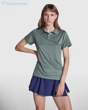 Tricou polo tehnic dama Eco