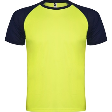 Tricou sport barbat cu mânecă raglan în contrast de culoare - Img 7