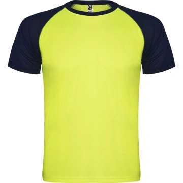Tricou sport barbat cu mânecă raglan în contrast de culoare - Img 7