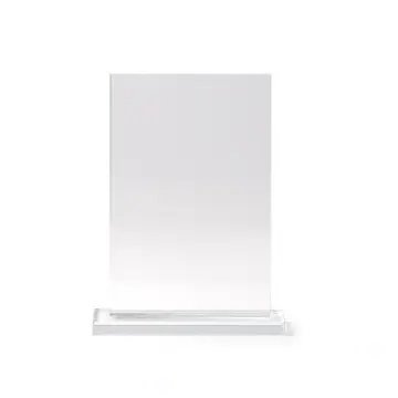 Trofeu din sticlă cu design dreptunghiular
