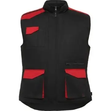 Vestă de lucru cu buzunare multiple în combinație de culori - Img 2