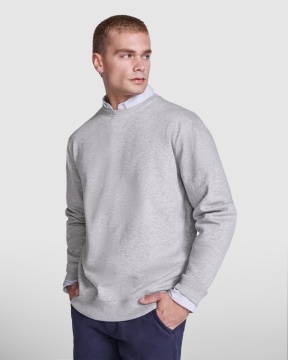 Bluza unisex din bumbac organic pieptănat și poliester reciclat
