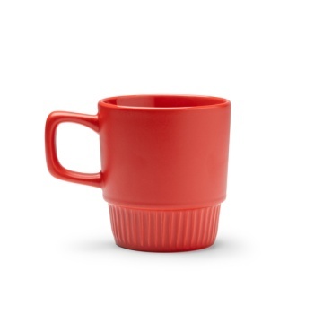 Cană ceramică cu design cu bază teșită - Img 4