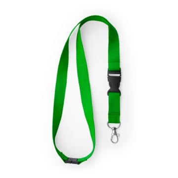 Lanyard din poliester cu carabină, cataramă și închidere de siguranță - Img 4