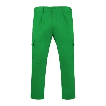 Pantaloni de lucru cu croială dreaptă și țesătură rezistentă - Img 4