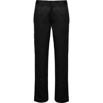 Pantaloni lungi de lucru, croi drept, din material rezistent - Img 2