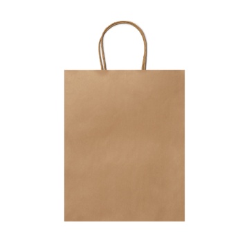 Pungă de hârtie în culoare naturală 110 g/m² - Img 3