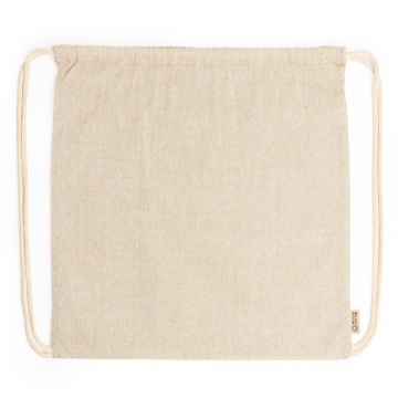 Rucsac cu cordon din bumbac reciclat de 120 g/m² - Img 3