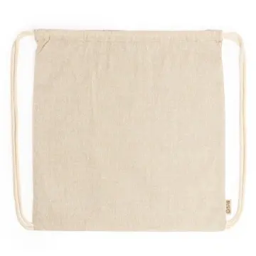 Rucsac cu cordon din bumbac reciclat de 120 g/m² - Img 3