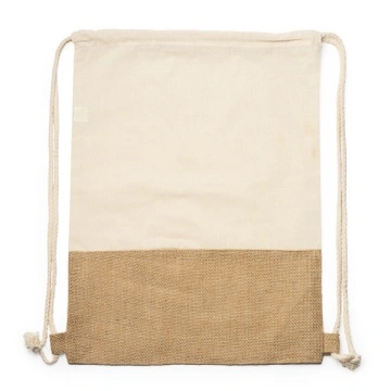 Rucsac din bumbac și iută de 120 g/m² din gama eco