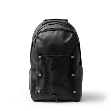 Rucsac din piele PU cu detalii reflectorizante