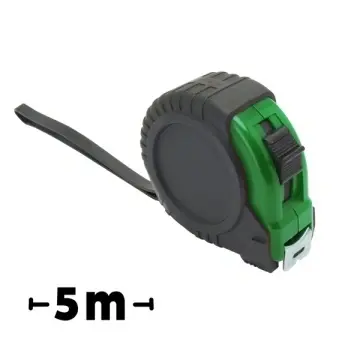 Ruletă de 5 metri, omologată, cu mecanism de blocare și bandă metalică - Img 5
