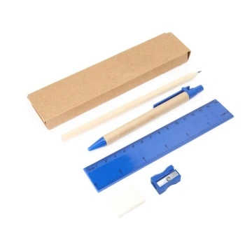 Set de 5 piese într-o cutie de carton kraft