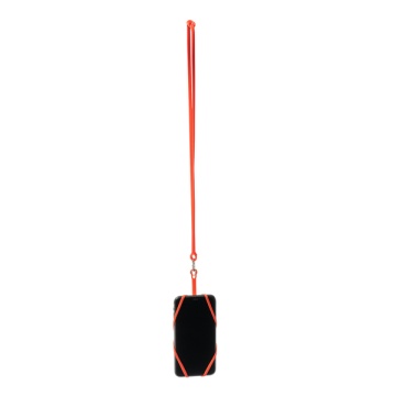 Șnur din silicon cu suport pentru telefoane mobile sau carduri, sistem de reglare și carabină - Img 5