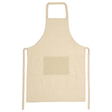 Șorț 100% bumbac organic cu buzunar în față - Img 1