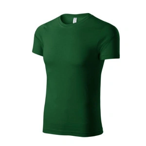 Tricou bumbac de vara Unisex 150gr/mp verde sticla
