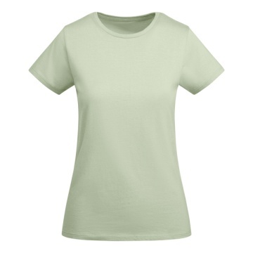 Tricou cambrat cu mânecă scurtă pentru femei din bumbac ecologic certificat OCS - Img 11