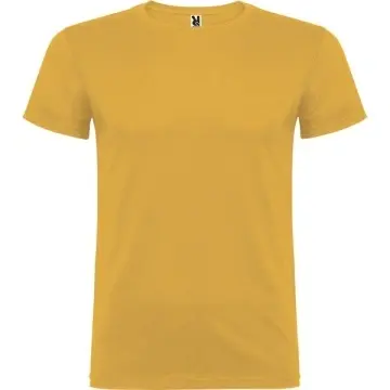 Tricou cu mânecă scurtă şi guler rotund dublu cu elastan - Img 13