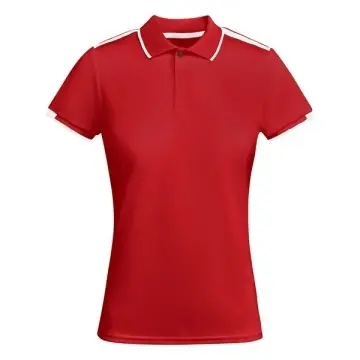 Tricou polo tehnic, din poliester antibacterian reciclat, pentru femei - Img 6