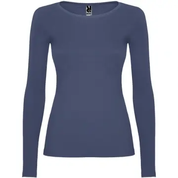 Tricou semi cambrat dama, cu mânecă lungă și guler cu garnitură fină - Img 15