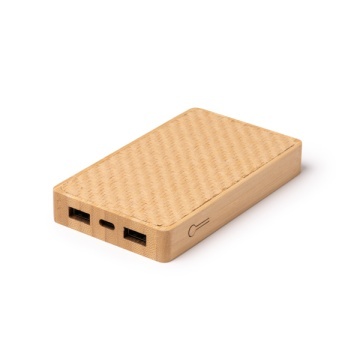 Baterie externă cu structură principală din bambus și bază din fibre naturale - Img 2
