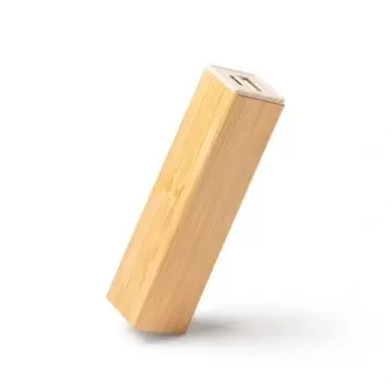 Baterie externă cu structură principală din bambus și fibră de grâu - Img 2