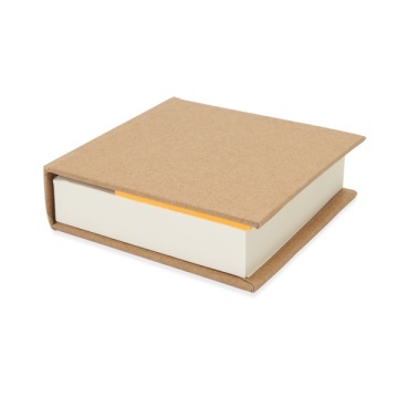 Bloc de note cu design clasic, cu coperți din carton reciclat - Img 1