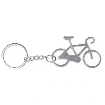 Breloc din aluminiu în formă de bicicletă - Img 3