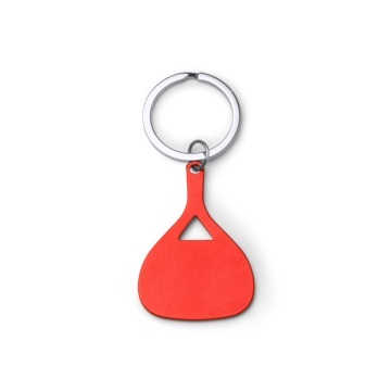 Breloc din aluminiu în formă de lamă de padel, compact și ușor - Img 4
