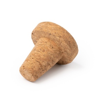 Dop de sticlă de vin realizat din plută - Img 3