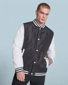 Jachetă unisex, cu căptușeală fină, combinație în două culori