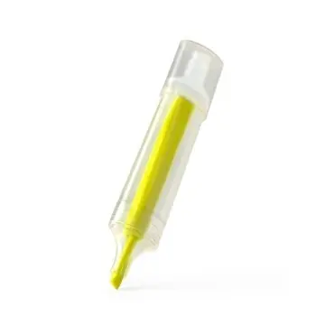 Marker cu fluor fabricat din plastic RPET reciclat cu design translucid - Img 2