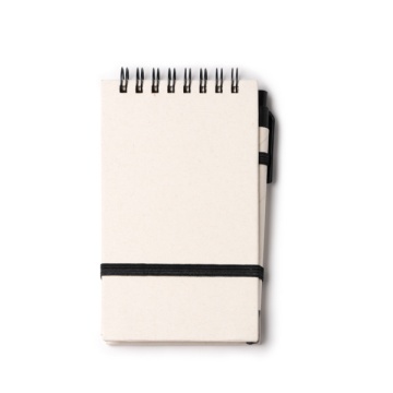 Notebook A6 fabricat din cutii de lapte reciclate - Img 1