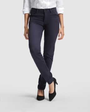 Pantalon lung de damă din material confortabil și rezistent