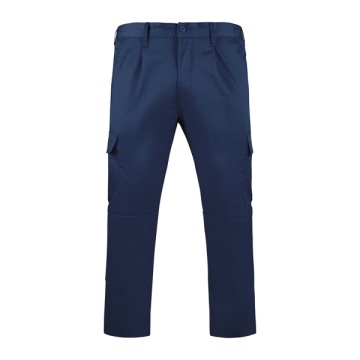 Pantaloni de lucru cu croială dreaptă și țesătură rezistentă - Img 5