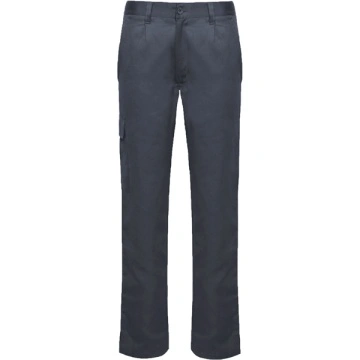 Pantaloni lungi de lucru, croi drept, din material rezistent - Img 3