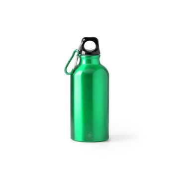 Sticlă din aluminiu reciclat cu un singur perete și carabină asortată - Img 3