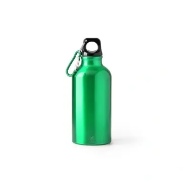 Sticlă din aluminiu reciclat cu un singur perete și carabină asortată - Img 3