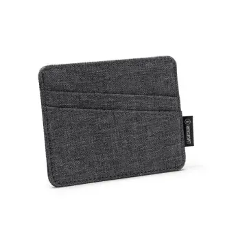 Suport de card RFID din poliester reciclat RPET cu design solid - Img 3