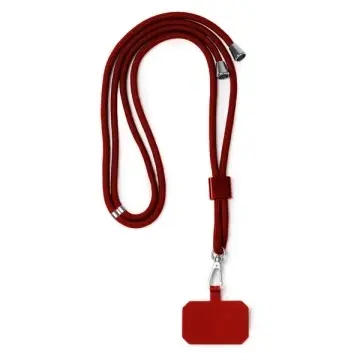 Suport de telefon mobil cu șnur din poliester reciclat RPET - Img 3