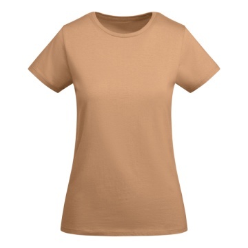 Tricou cambrat cu mânecă scurtă pentru femei din bumbac ecologic certificat OCS - Img 12