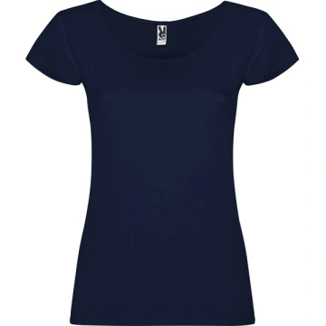 Tricou cu mânecă scurtă, decolteu rotund și pronunțat, cu garnitură lată și răsucită - Img 11