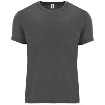 Tricou cu mânecă scurtă în culori melanj - Img 5