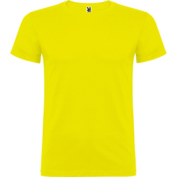 Tricou cu mânecă scurtă şi guler rotund dublu cu elastan, confecționat din material tubular (fără cusături) pentru adulți şi cu cusături pentru copii - Img 4
