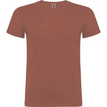 Tricou cu mânecă scurtă şi guler rotund dublu cu elastan - Img 14