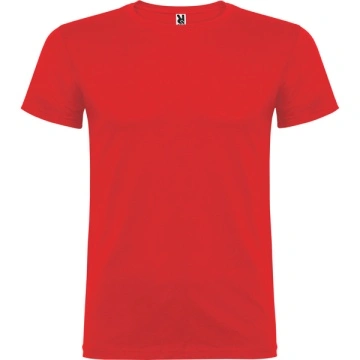 Tricou cu mânecă scurtă şi guler rotund dublu cu elastan - Img 24